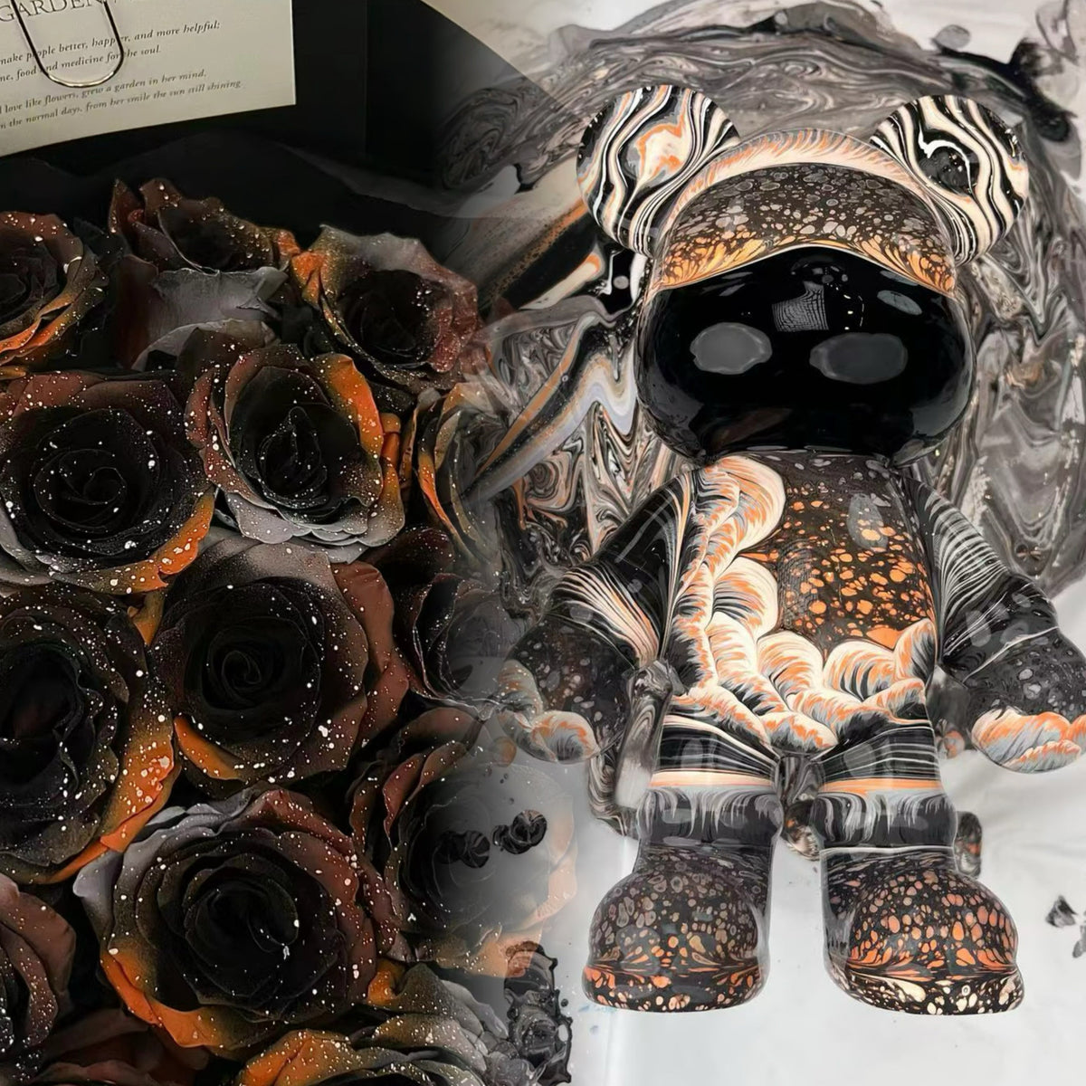 Fendooy fluid art home decoration