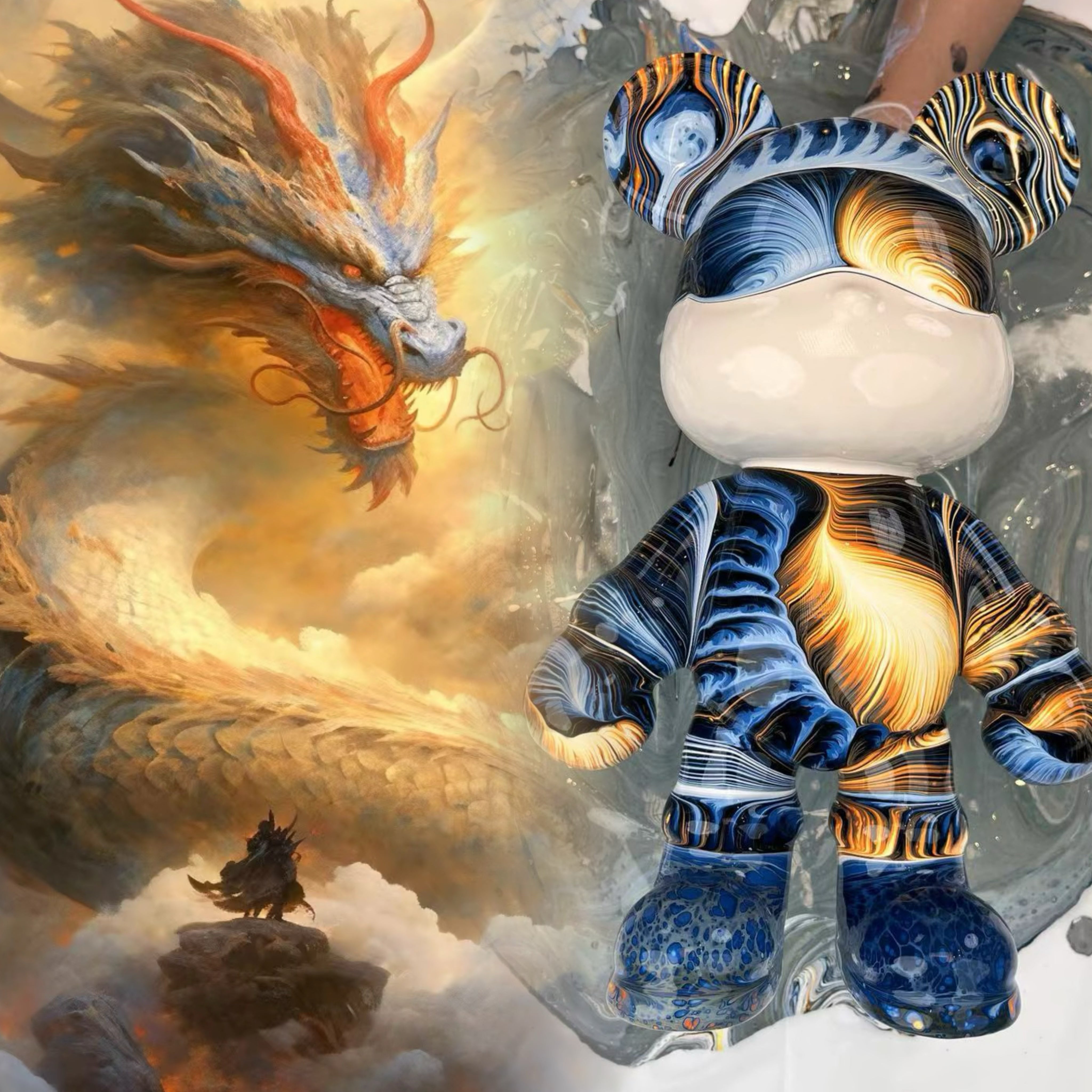 Crafting the Perfect Personalized Fluid Art Piggy Bank