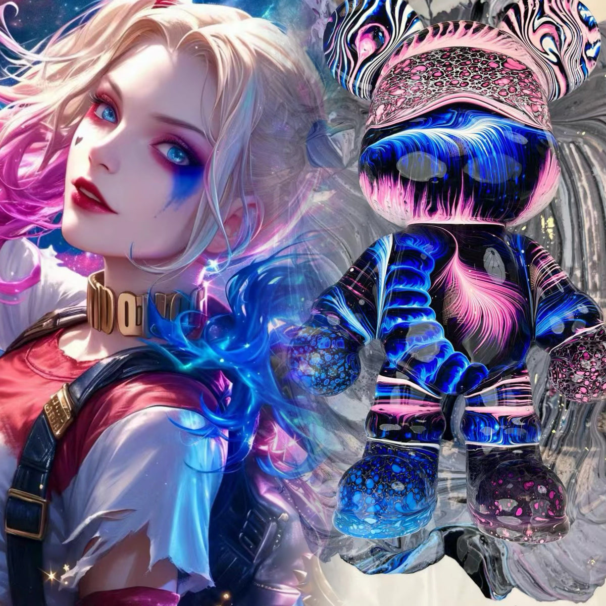 Fendooy custom fluid art gift