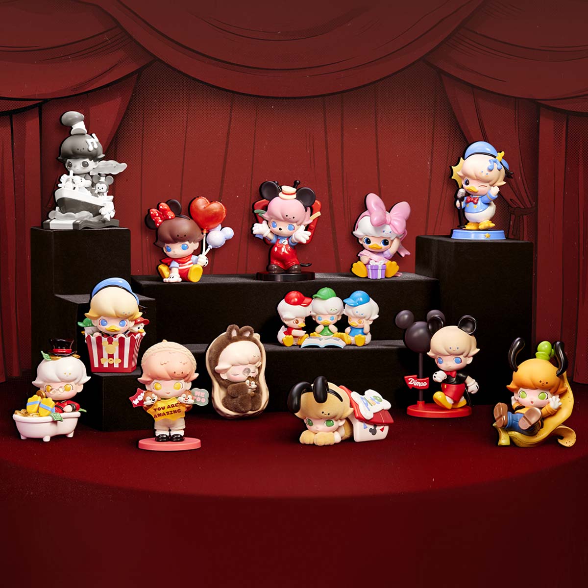 Official series reference — DIMOO WORLD × DISNEY Series Figures exact official reference