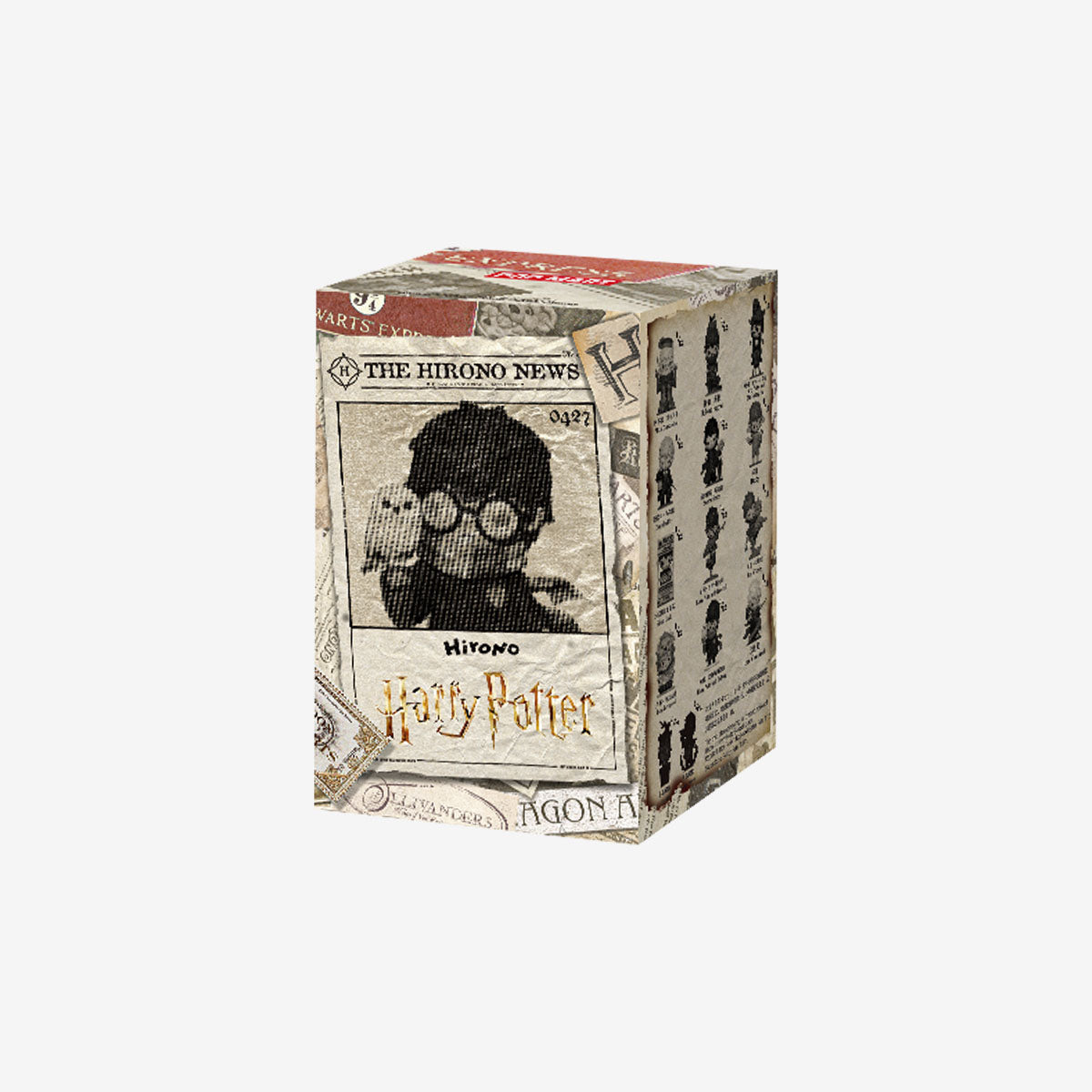 Hirono × Harry Potter Series Figures — current official US gallery 3; official design reference, not a photo of the exact item supplied.