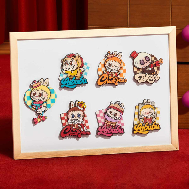 THE MONSTERS Let's Checkmate Series-Fridge Magnet Blind Box