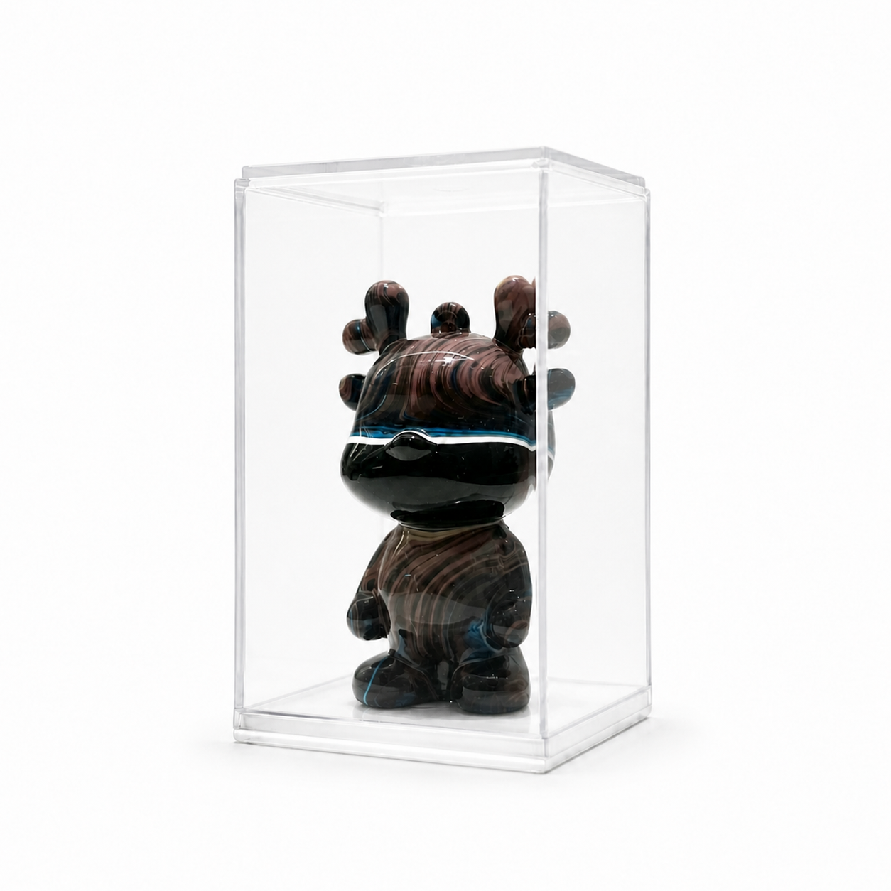 Mini Dragon 67, handmade Mini Dragon in a clear acrylic display box by Fendooy