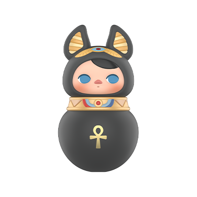 Black Cat — PUCKY Roly-Poly Kitty Series Figures exact official reference