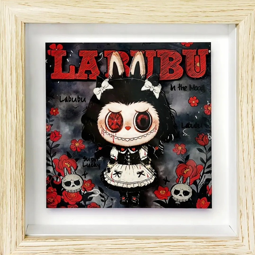 Labubu 3D Stereo Luminous Painting