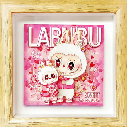 Labubu 3D Stereo Luminous Painting