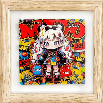 【Mini Art-5.9-inch 3D Stereoscopic Painting】