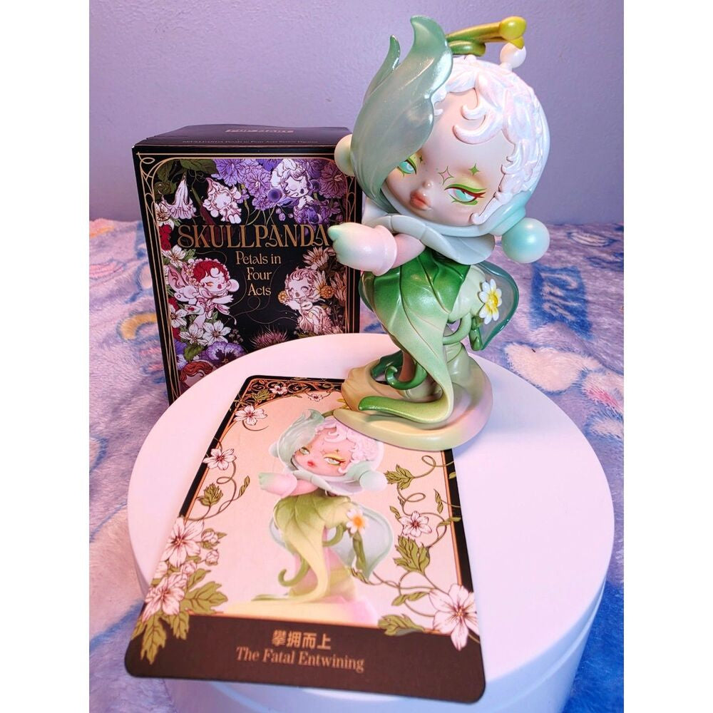Actual sample photo — SKULLPANDA Petals in Four Acts — The Fatal Entwining