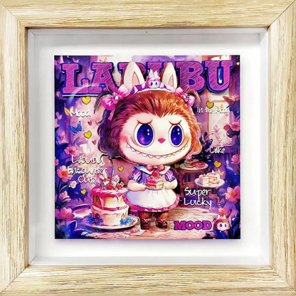 Labubu 3D Stereo Luminous Painting