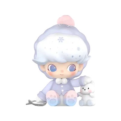 Warm Polar Bear — DIMOO Animal Kingdom Series Figures exact official reference