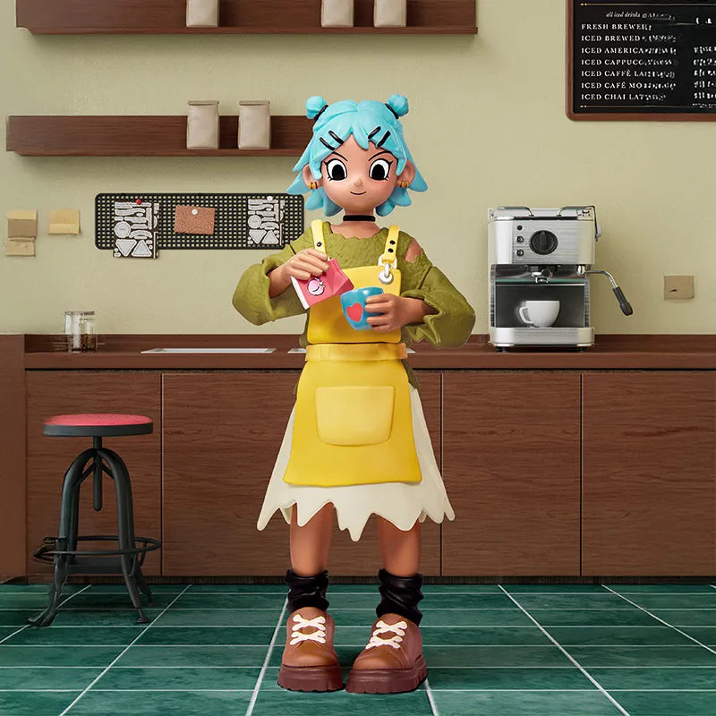 Frankie - Barista — Peach Riot Rush Hour Series Figures exact official reference
