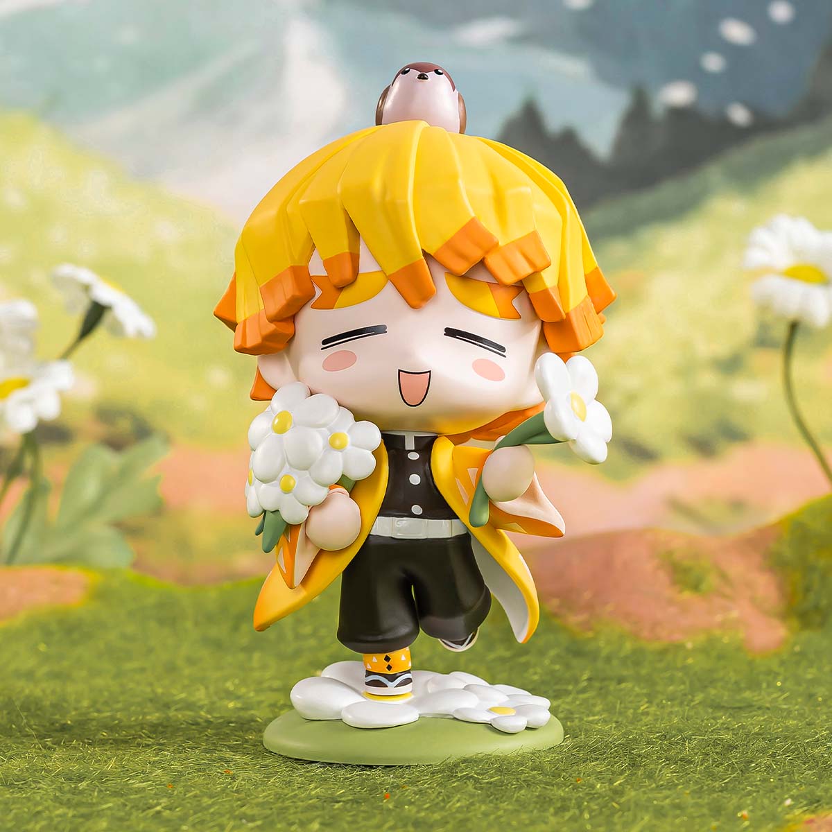 Agatsuma Zenitsu — Demon Slayer: Kimetsu no Yaiba Birth Flower Series Figures exact official reference