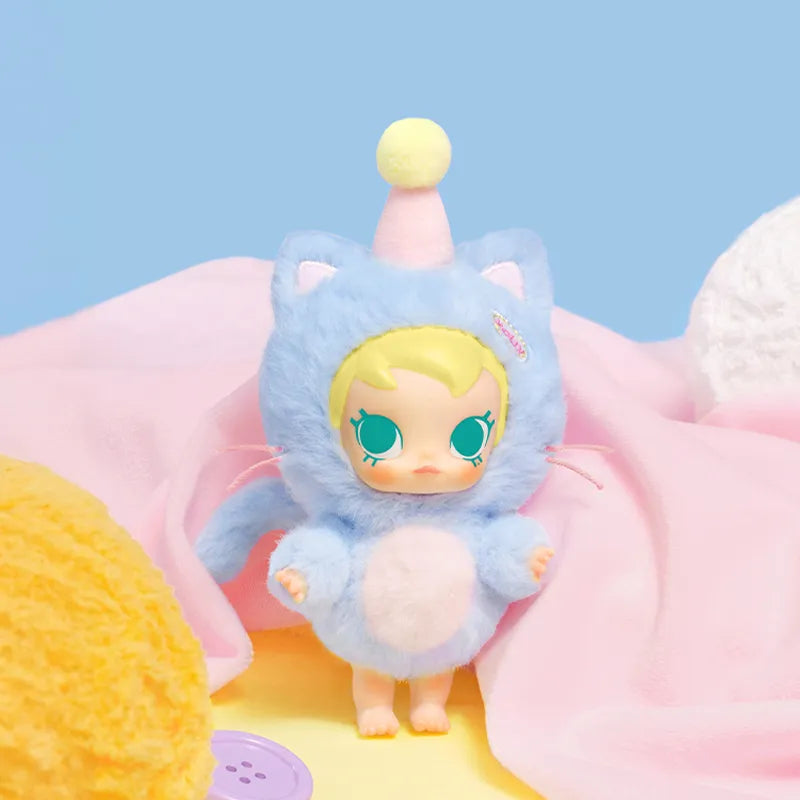 Feeling Blue — Baby Molly Pocket Friends Series-Vinyl Plush Pendant Blind Box exact official reference