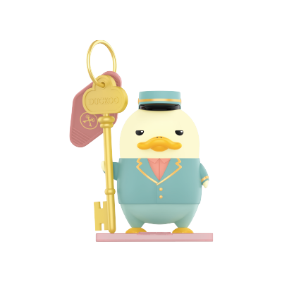 DOORMAN — The Grand DUCKOO Hotel Series Figures exact official reference