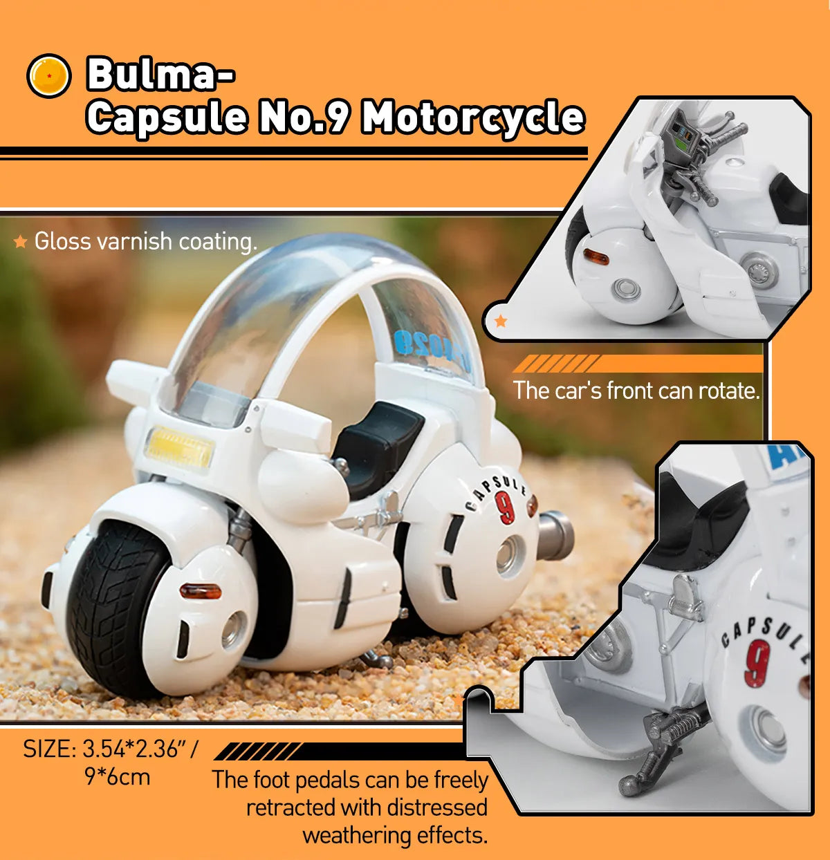 DRAGON BALL Alloy Vehicles Series Figures official reference