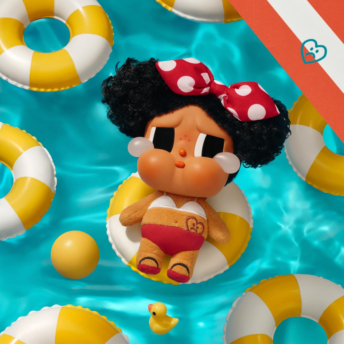 Official series reference — CRYBABY Vacation Mode On Series-Vinyl Plush Pendant Blind Box exact official reference