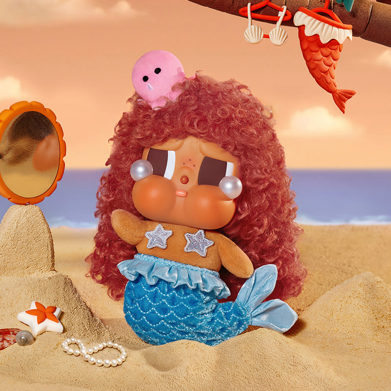 Merbaby Tears — CRYBABY Vacation Mode On Series-Vinyl Plush Pendant Blind Box exact official reference