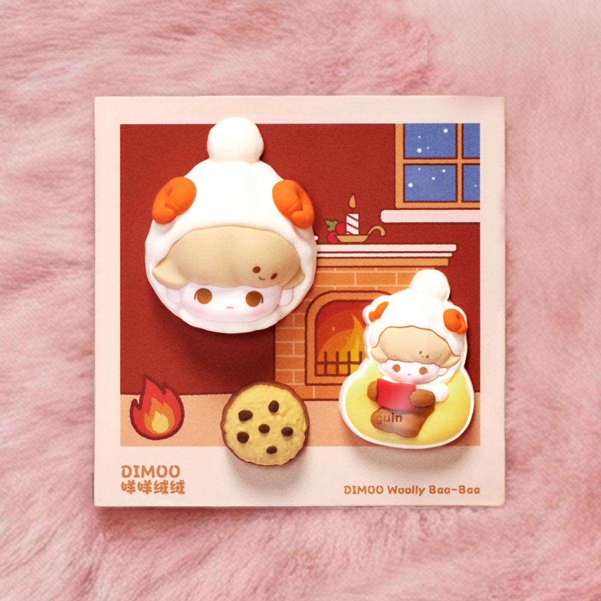 Official series reference — POP BEAN Fluffy & Cozy Series-Decorative Charm Blind Box exact official reference
