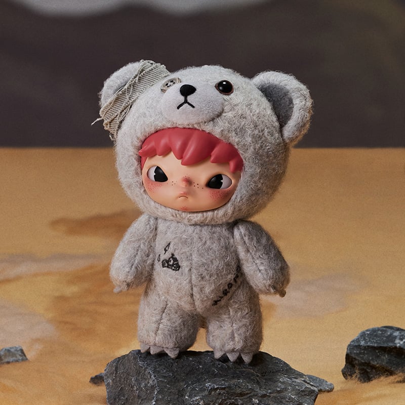 Grey Gravel — official design reference; official POP MART reference, not a photo of the exact item supplied.