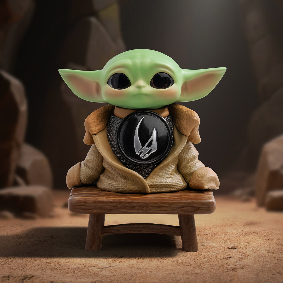 Under the Beskar Mantle — Star Wars Grogu Tiny But Mighty Series Figures exact official reference