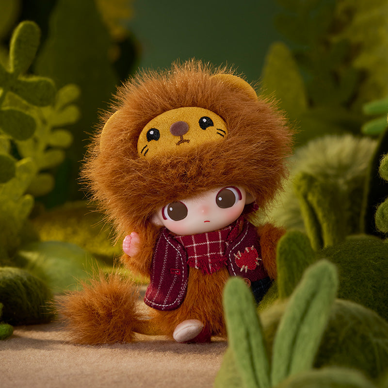 Vinyl Plush Pendant Blind Box - Timid Lion — DIMOO The Secret Theatre Club Series - Vinyl Plush Pendant Blind Box exact official reference