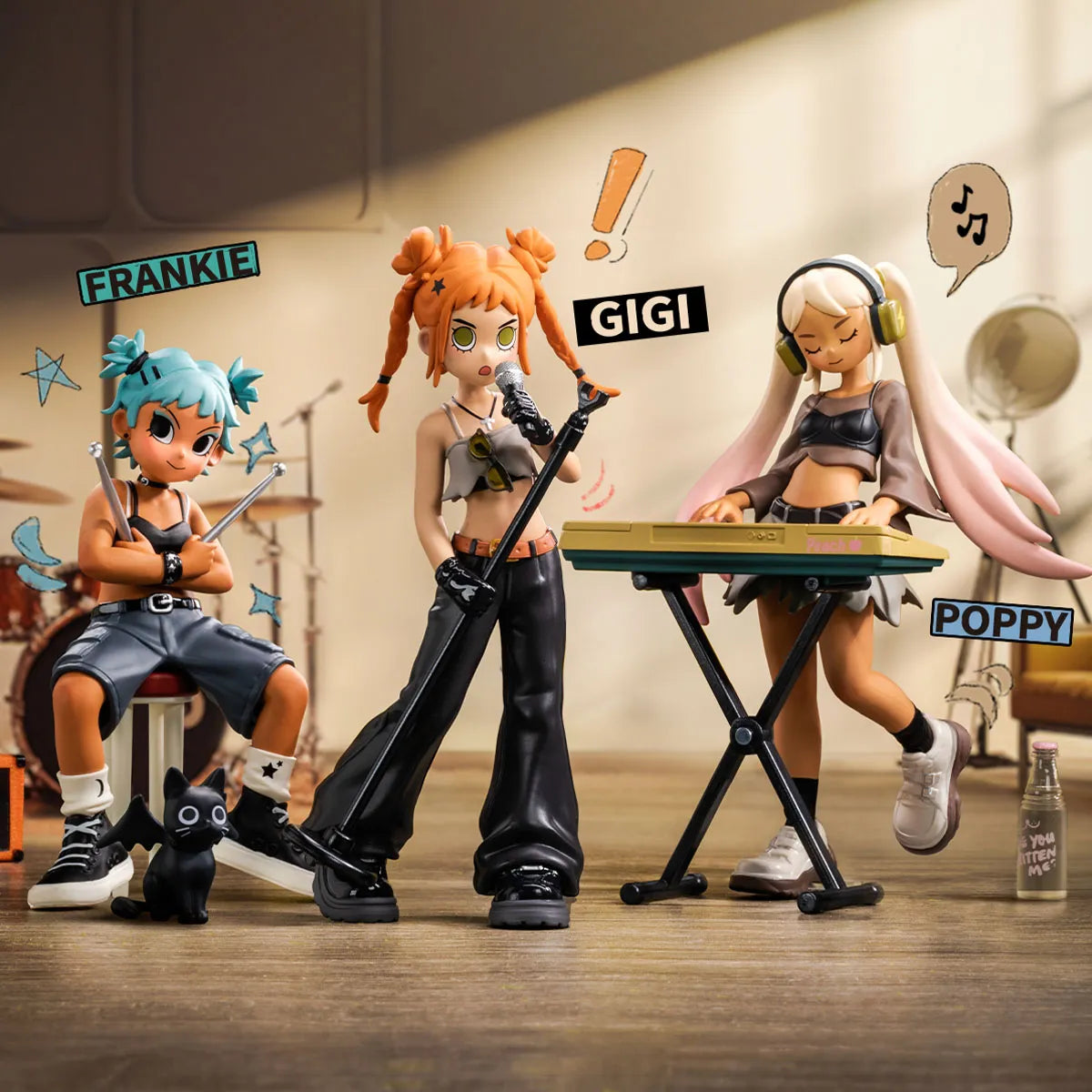Official series reference — Peach Riot Rise Up Series Figures exact official reference