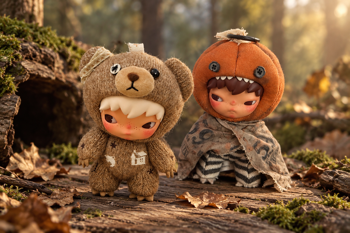 HIRONO woodland editorial display scene.
