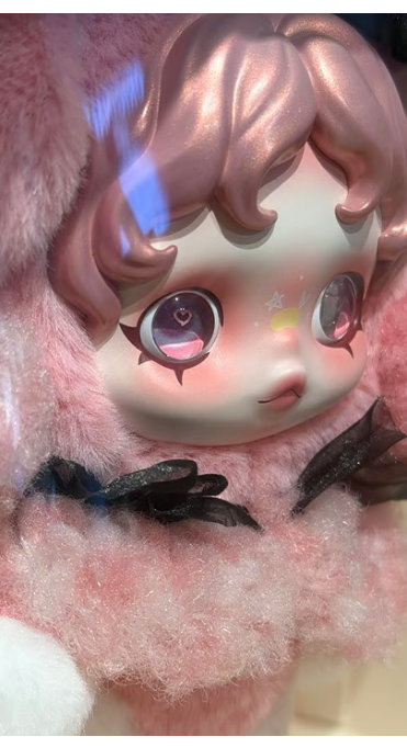 Actual sample photo — SKULLPANDA × Sanrio Plush — MY MELODY