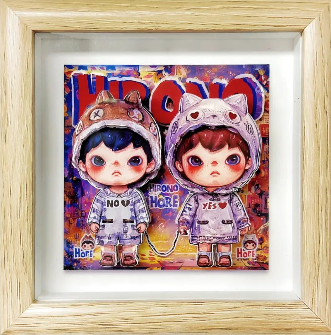 【Mini Art-5.9-inch 3D Stereoscopic Painting】