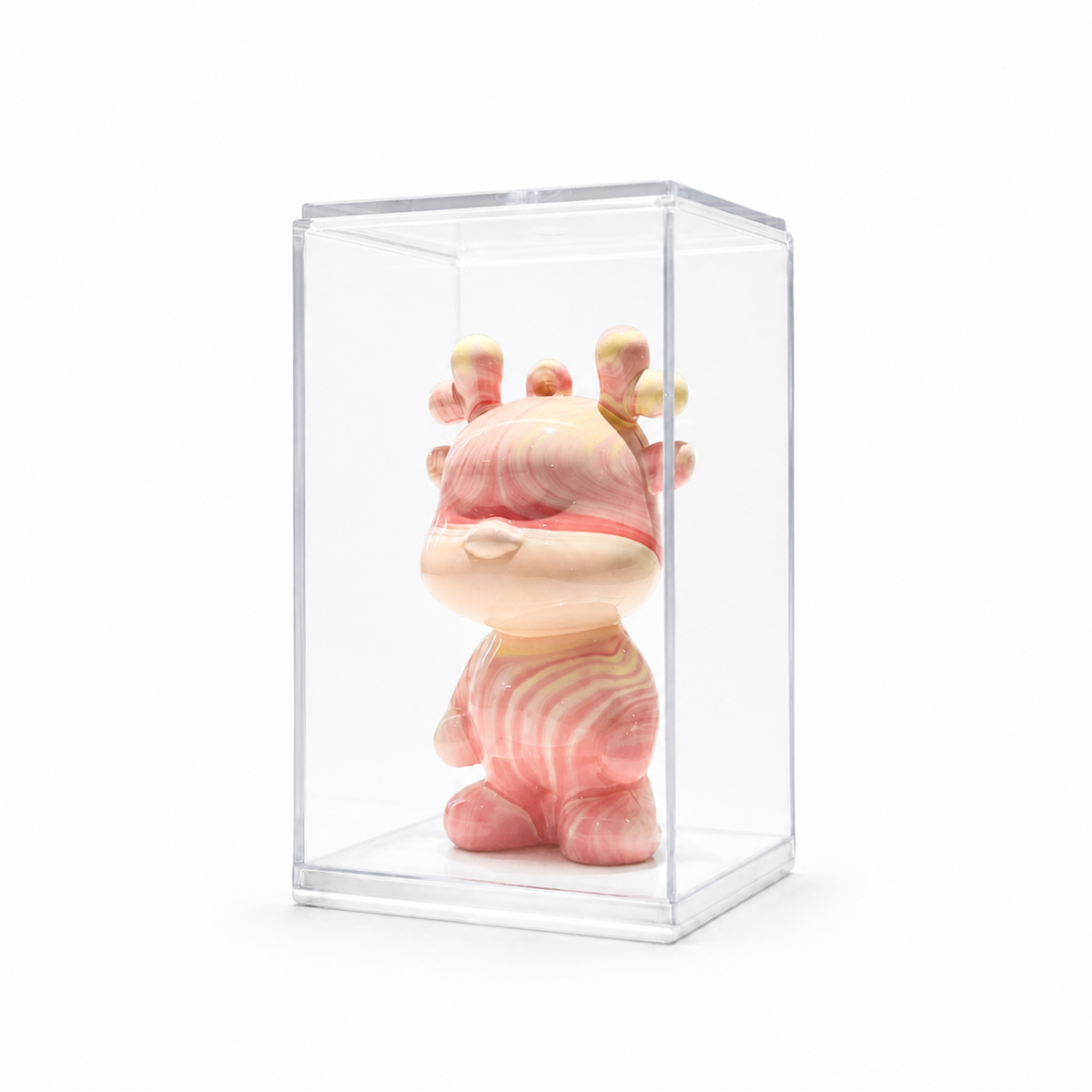Mini Dragon 2, handmade Mini Dragon in a clear acrylic display box by Fendooy