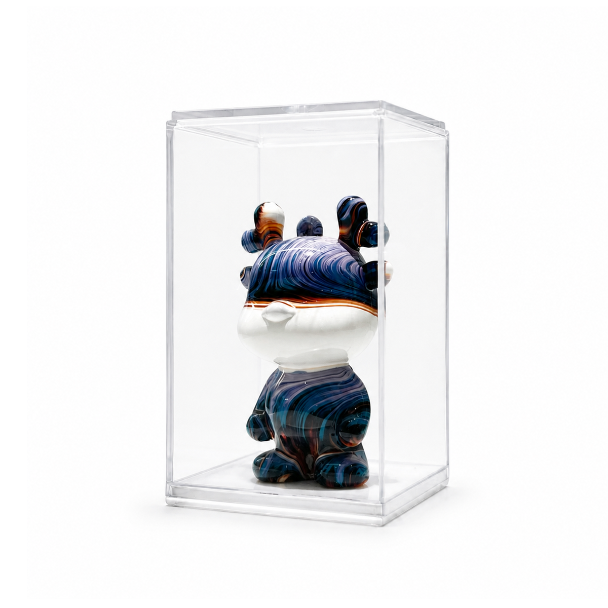 Mini Dragon 29, handmade Mini Dragon in a clear acrylic display box by Fendooy