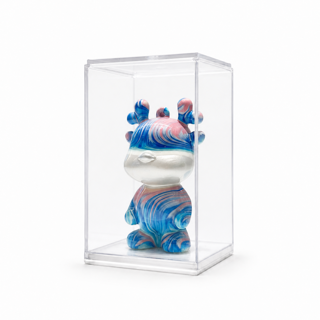 Mini Dragon 3, handmade Mini Dragon in a clear acrylic display box by Fendooy