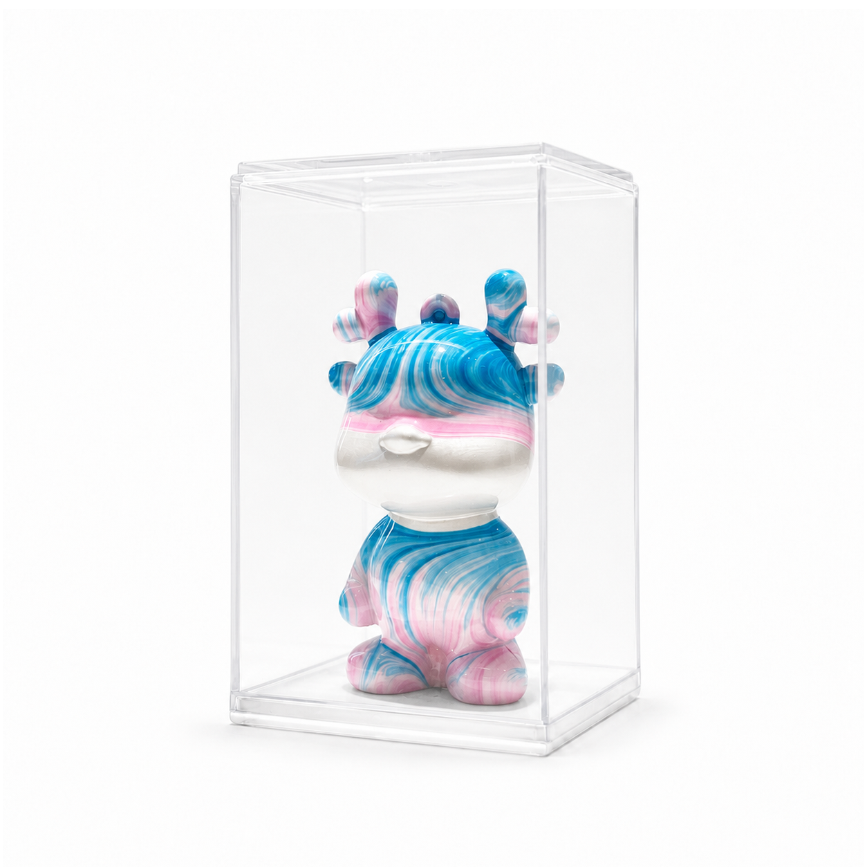 Mini Dragon 4, handmade Mini Dragon in a clear acrylic display box by Fendooy