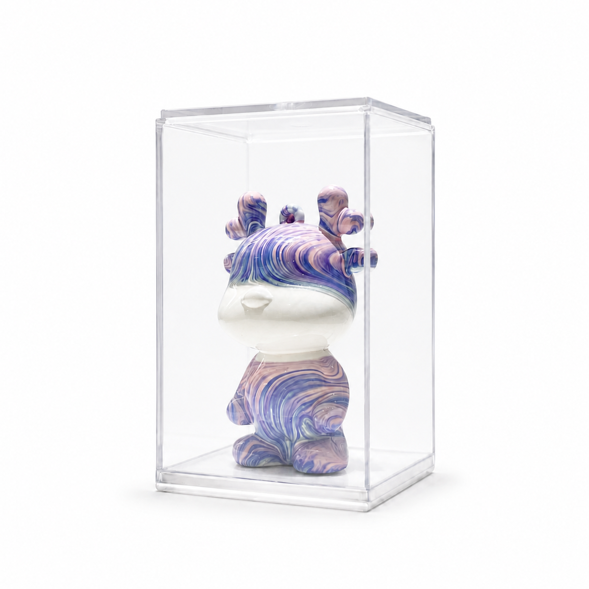 Mini Dragon 59, handmade Mini Dragon in a clear acrylic display box by Fendooy