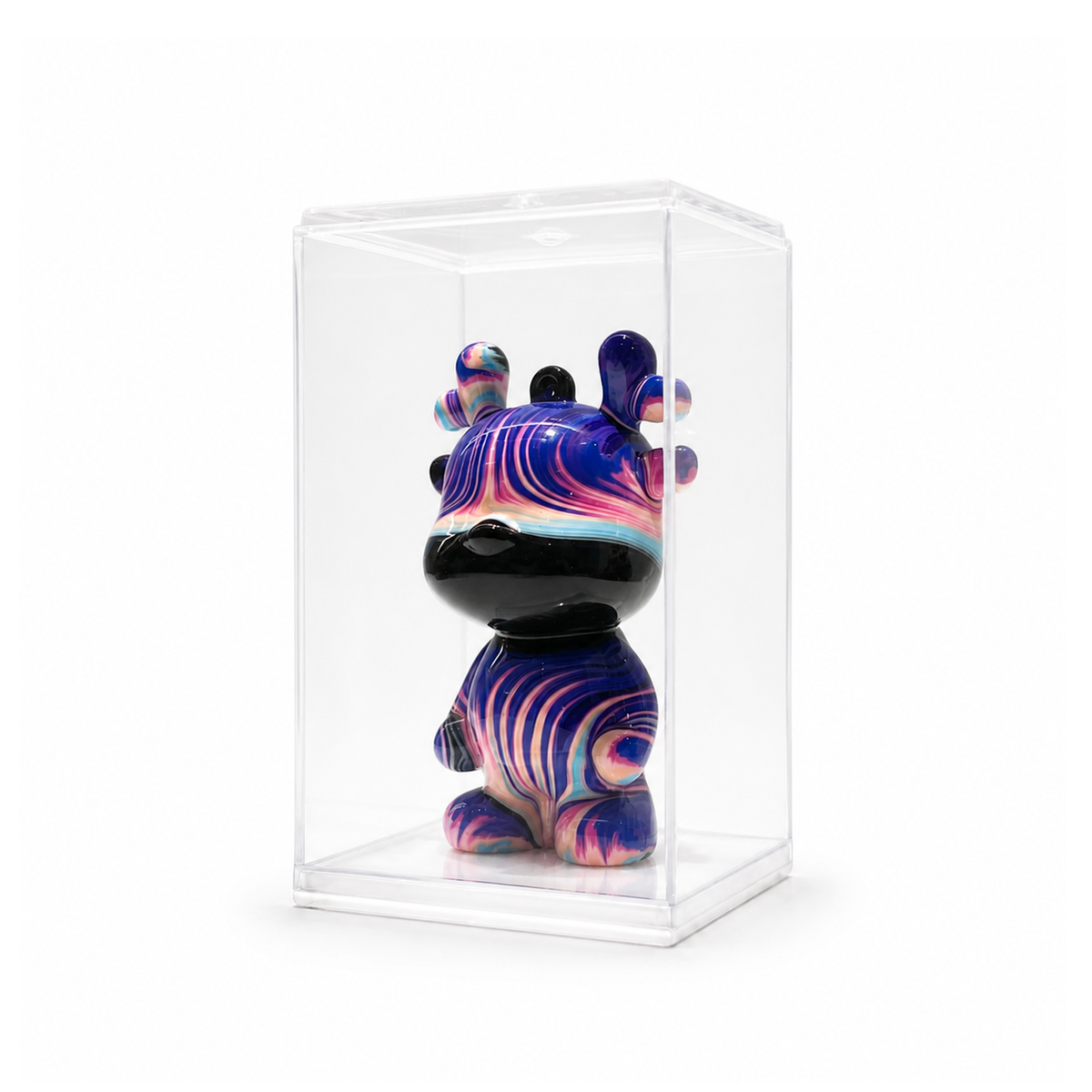 Mini Dragon 60, handmade Mini Dragon in a clear acrylic display box by Fendooy
