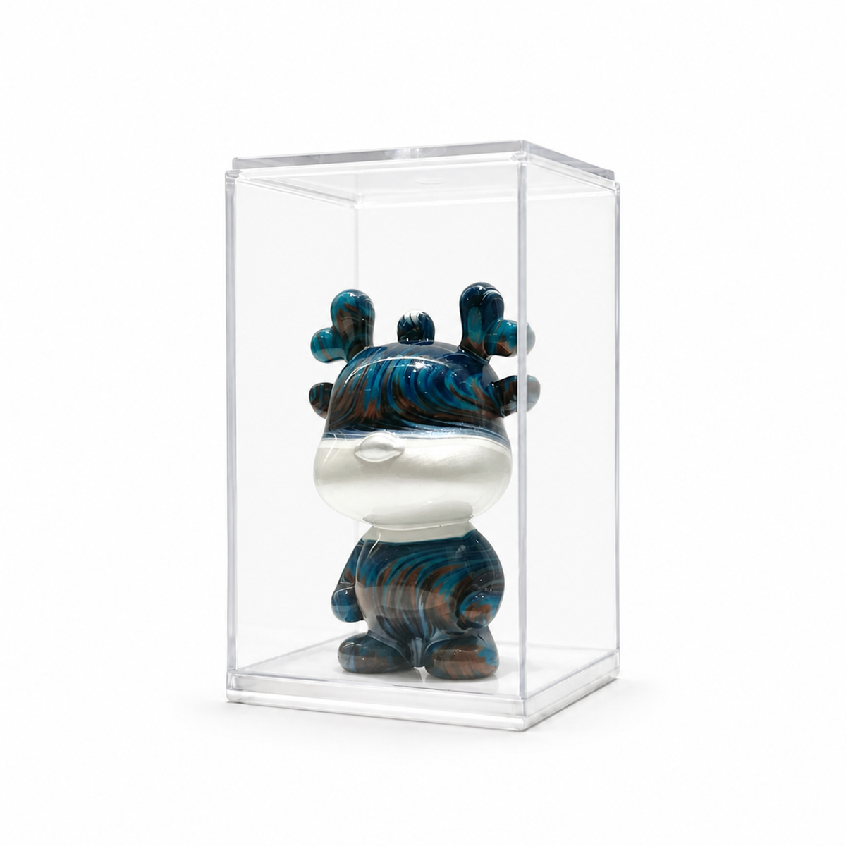 Mini Dragon 90, handmade Mini Dragon in a clear acrylic display box by Fendooy