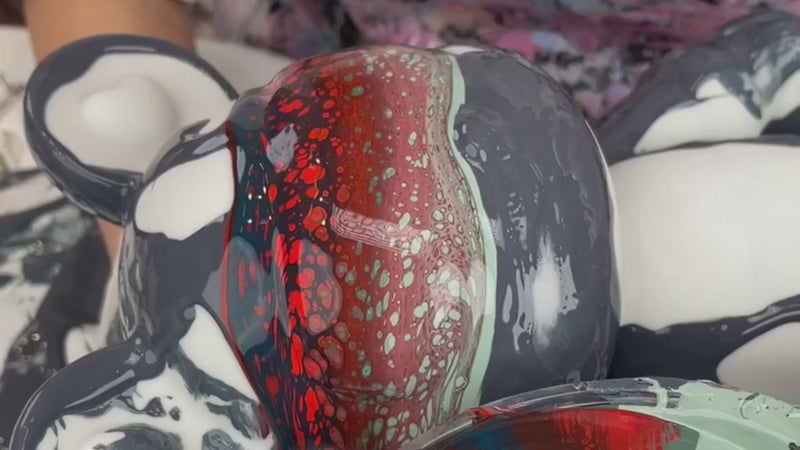 Fendooy handmade fluid art process